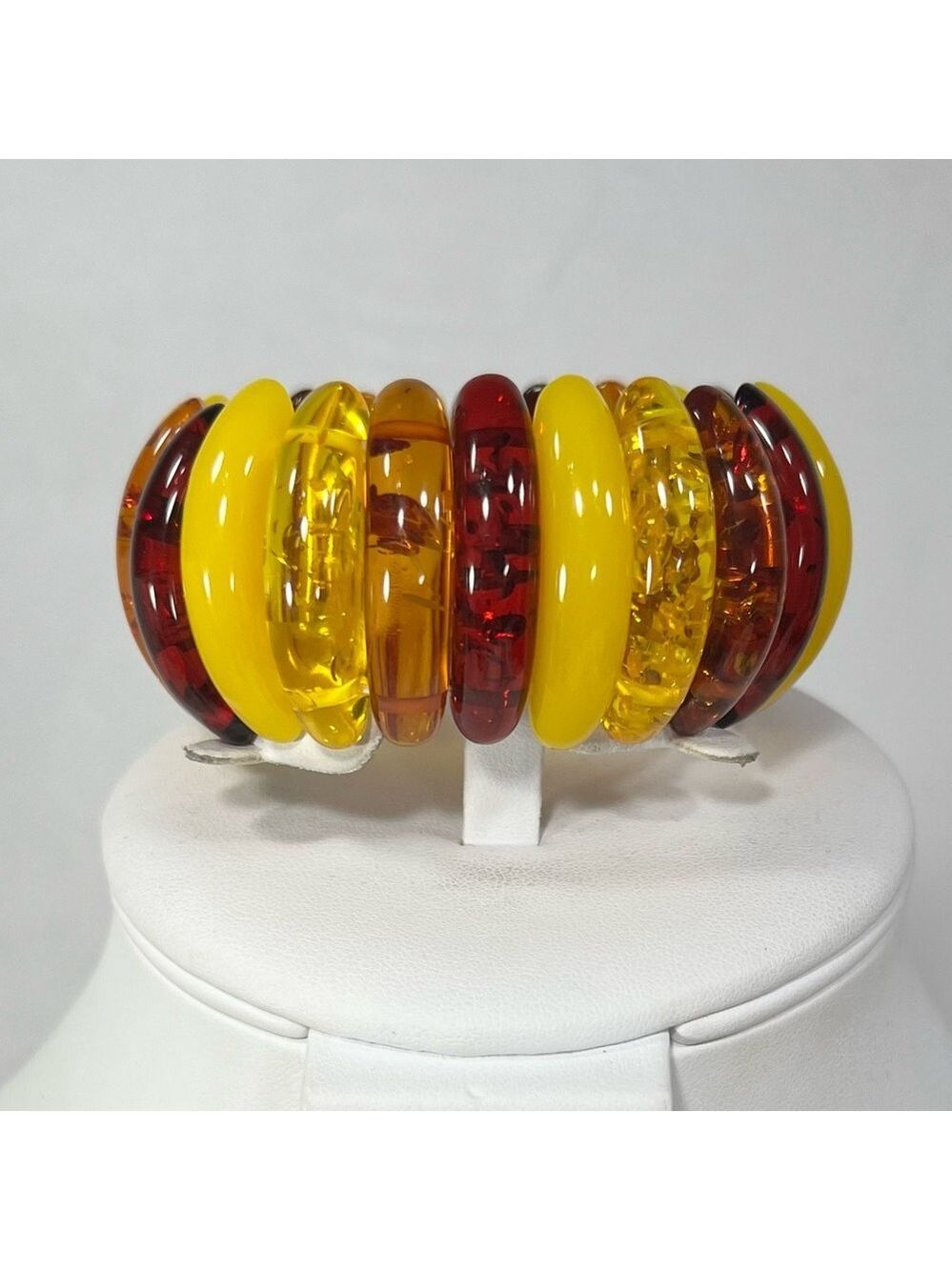Amber Multi Color Fashion Stretch Bracelet